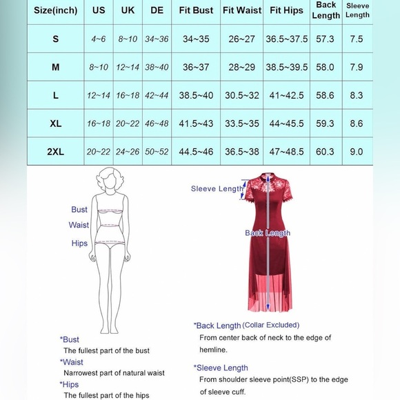 [ BELLE POGUE ] High-Low Black Gothic Dress w/Lace Patchwork & Cut Outs: M : EUC - Picture 9 of 10